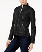 Guess Faux-leather Corset Jacket