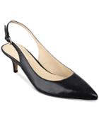 Marc Fisher Tiffani Kitten-heel Slingback Pumps Women's Shoes