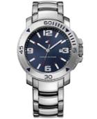 Tommy Hilfiger Men's Silver-tone Bracelet Watch 43mm 1790924