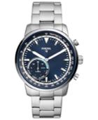Fossil Q Men's Goodwin Stainless Steel Bracelet Hybrid Smart Watch 44mm