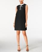 Cece By Cynthia Steffe Sleeveless Tie-neck Dress