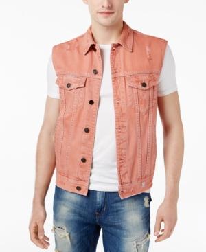 Guess Men's Dillon Denim Vest