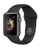 Apple Watch Series 1 38mm Space Gray Aluminum Case With Black Sport Band