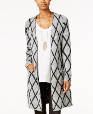 Bcx Juniors' Crisscross Open-front Cardigan