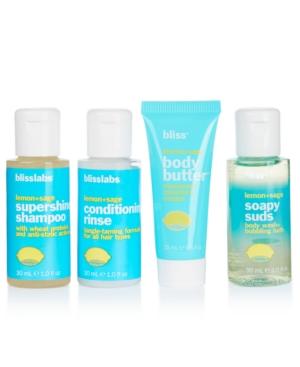 Bliss 4-pc. Fresh On The Fly Bath And Body Set