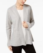 Charter Club Cashmere Peplum Cardigan, Only At Macy's