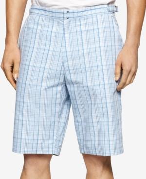 Calvin Klein Men's Sui Plaid Shorts