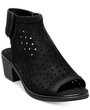 Steven By Steve Madden Phoebiey Perforated Peep-toe Sandals