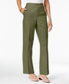 Alfred Dunner Palm Desert Straight-leg Pull-on Pants
