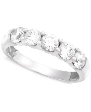 Diamond Ring, 14k White Gold Diamond Band (1 Ct. T.w.)