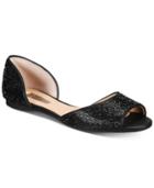 I.n.c. Women's Elsah Embellished D'orsay Flats, Created For Macy's Women's Shoes