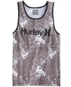Hurley Men's Meadowlark Floral Graphic-print Logo Tank