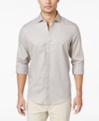 Alfani Men's Chevron Cotton Shirt, Only At Macy's