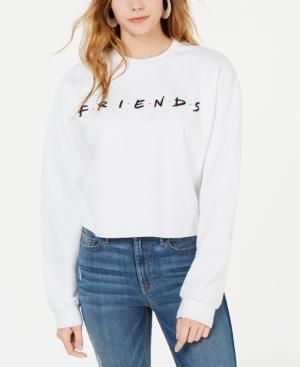 Love Tribe Juniors' Friends Logo Cropped Graphic Sweatshirt