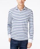 Tommy Hilfiger Men's Dylan Striped Long-sleeve Polo