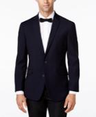 Kenneth Cole Reaction Men's Slim-fit Soft Navy Geo Sport Coat