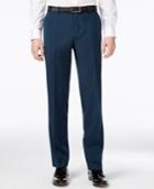 Bar Iii Men's Asteroid Teal Slim-fit Tuxedo Pants, Only At Macy's