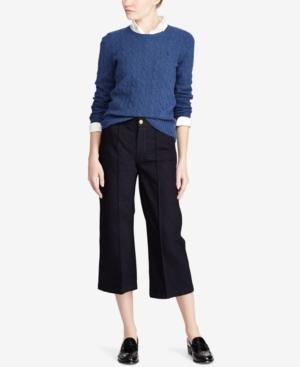 Polo Ralph Lauren Cropped Wide-leg Jeans