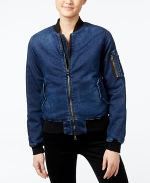 Hudson Jeans Denim Bomber Jacket