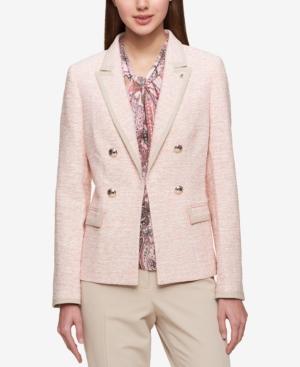 Tommy Hilfiger Double-breasted Tweed Blazer