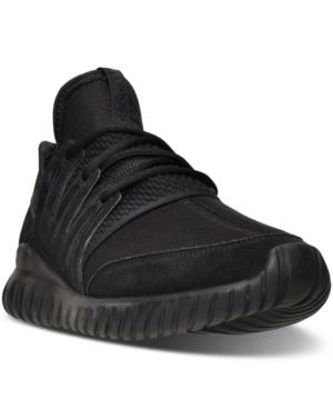 Adidas Men's Originals Tubular Radial Mono Casual Sneakers From Finish Line