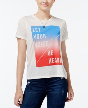 Mighty Fine Juniors' Be Heard Graphic T-shirt