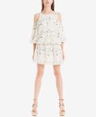 Max Studio London Cold-shoulder Blouson Dress