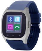 Itouch Unisex Navy Rubber Strap Smart Watch 46x45mm Itc3360s590-102