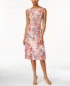 Charter Club Paisley-print A-line Dress, Only At Macy's