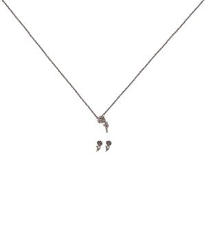 Kitsch Insta Collection Rose Necklace And Earring Box