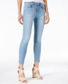 Maison Jules Embroidered Ankle Skinny Jeans, Only At Macy's
