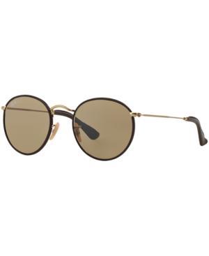 Ray-ban Sunglasses, Rb3475q Round Craft