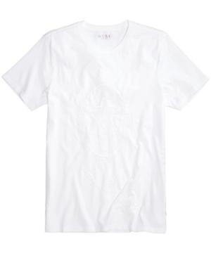 Guess Men's Tattoo Embroidered T-shirt