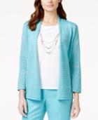 Alfred Dunner Layered Necklace Top