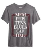 William Rast Men's Blues Capital Graphic-print T-shirt