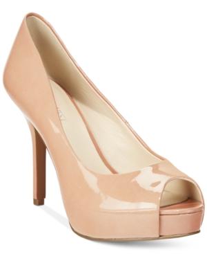 Nine West Qtpie Peep-toe Pumps Women's Shoes