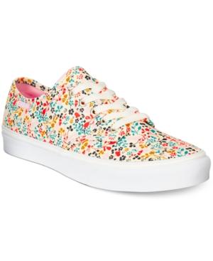 Vans Women's Camden Stripe Ditsy Floral Lace-up Sneakers Women's Shoes