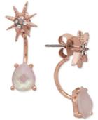Lonna & Lilly Star Crystal & Stone Front & Back Earrings