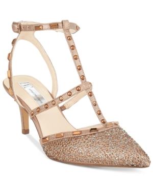 I.n.c. Carma Evening Kitten Heel Pumps, Created For Macy's Women's Shoes