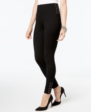 Inc International Concepts Lace-up Skinny Pants, Created For Macy's