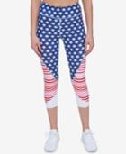 Tommy Hilfiger Stars & Stripes Cropped Active Leggings, A Macy's Exclusive Style