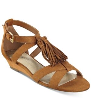 Indigo Rd. Nandy Demi Wedge Tassel Sandals Women's Shoes