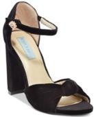 Blue By Betsey Johnson Ansly Ankle-strap Sandals Women's Shoes