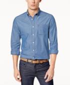 Tommy Hilfiger Men's Custom-fit Dean Dobby Chambray Shirt