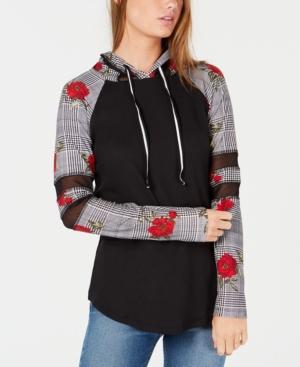 Ultra Flirt By Ikeddi Juniors' Illusion Printed Football Hoodie