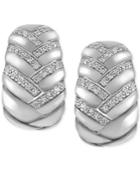 Effy Balissima Diamond Drop Earrings (1/3 Ct. T.w.) In Sterling Silver