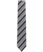 Boss Men's Repp Stripe Silk Tie