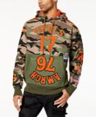 Heritage America Men's Vandals 1776 Camouflage Embroidered Patch Hoodie