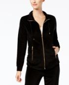 Charter Club Velour Jacket, Created For Macy's