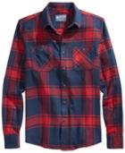 American Rag Men's Flannel Button-front Shirt, Only At Macy's